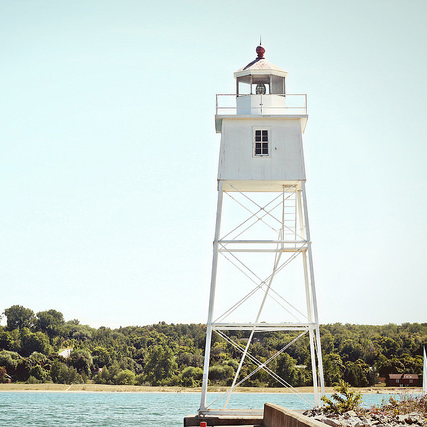 Grand Marais Harbor Range Light