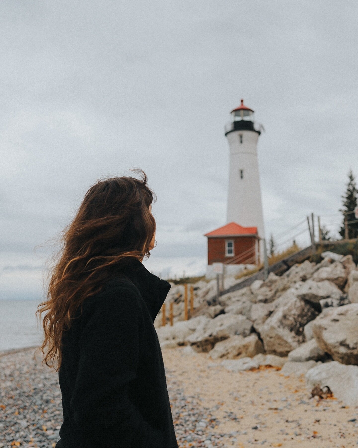Slow start to 2024 but excited for more adventures &amp; chasing lighthouses this year! ⚓️ Crisp Point Lighthouse always captures my heart &ndash; what a beauty!