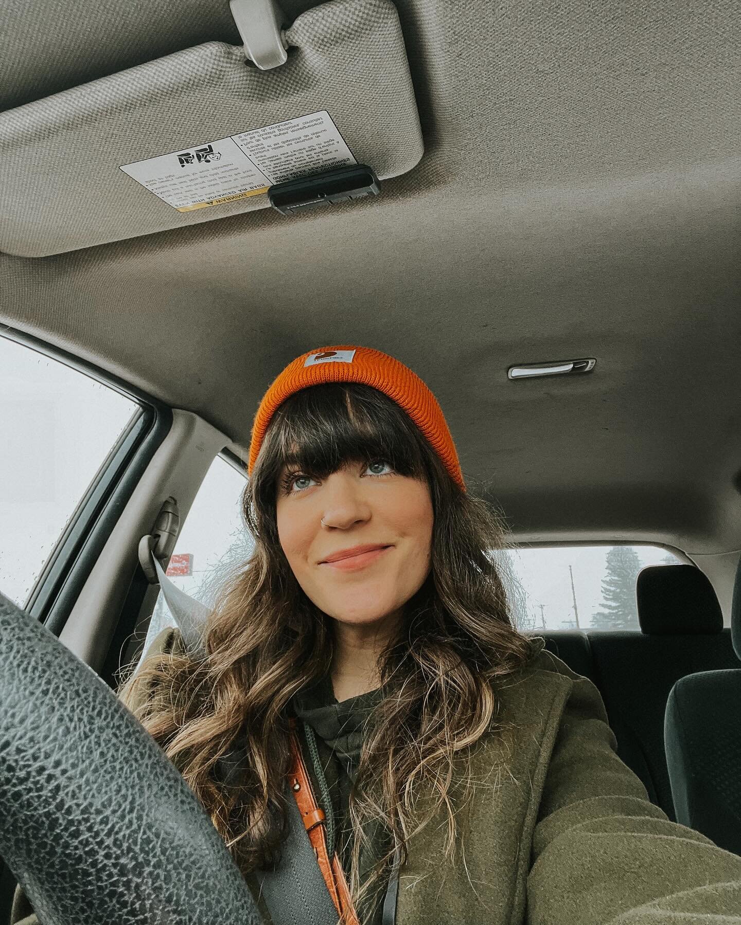 My car and I: partners in crime, seekers of the scenic routes, we have an unspoken pact&mdash;exploring every corner of the Upper Peninsula. (I asked AI to write me an IG caption for a car selfie. 😂)