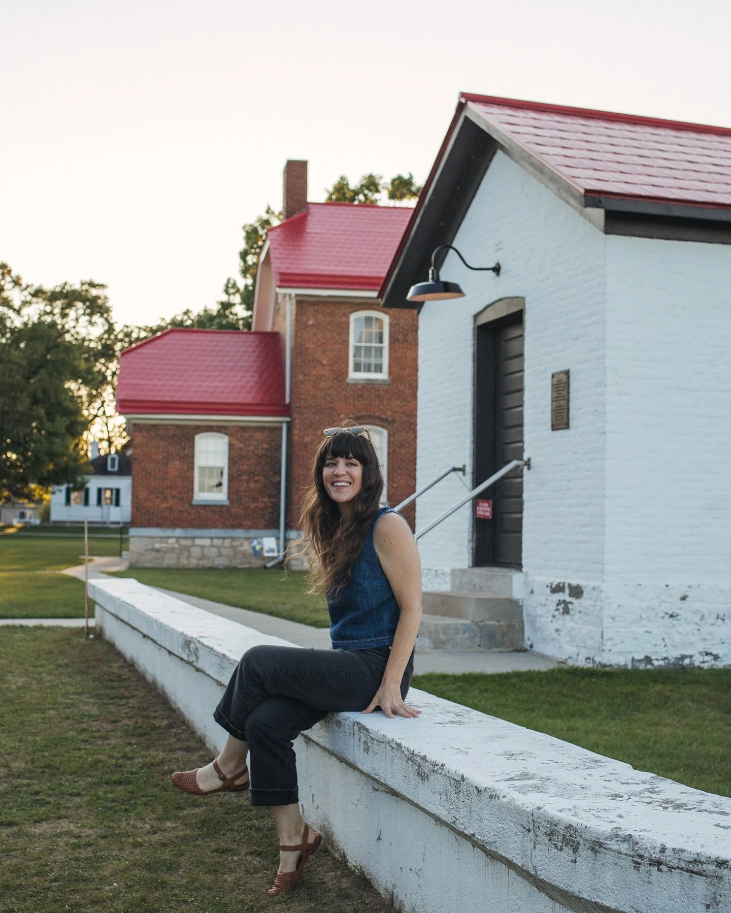 Kicked off a trip to the Blue Water Area with a visit to Michigan&rsquo;s oldest lighthouse... Fort Gratiot, built in 1829! 🚢💙