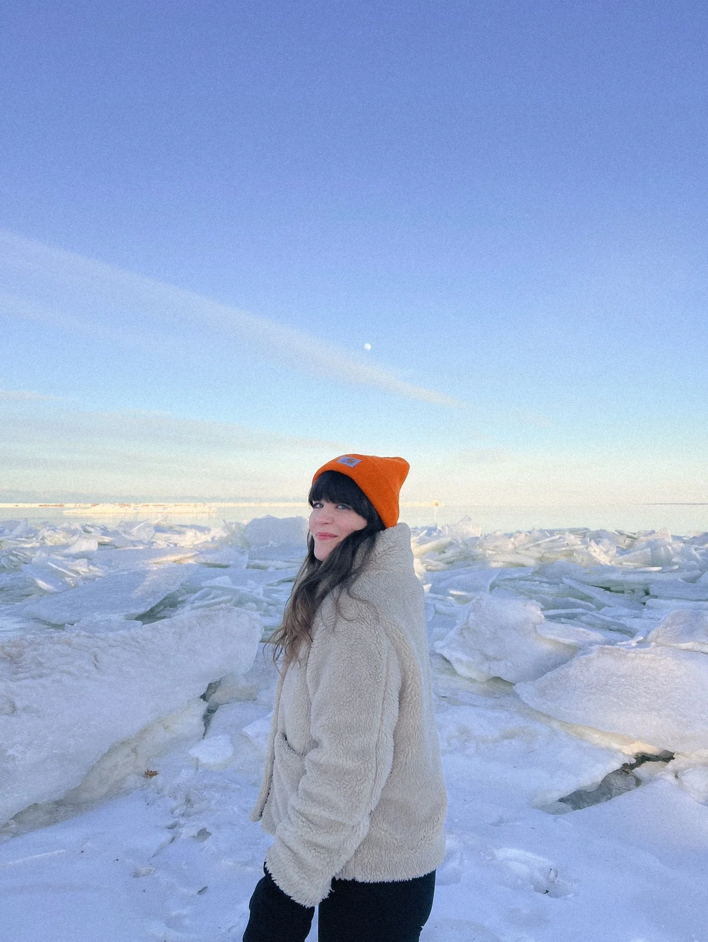 Happy March from the Upper Peninsula! 😆❄️🧊 #upperpeninsula #stillwinterhere