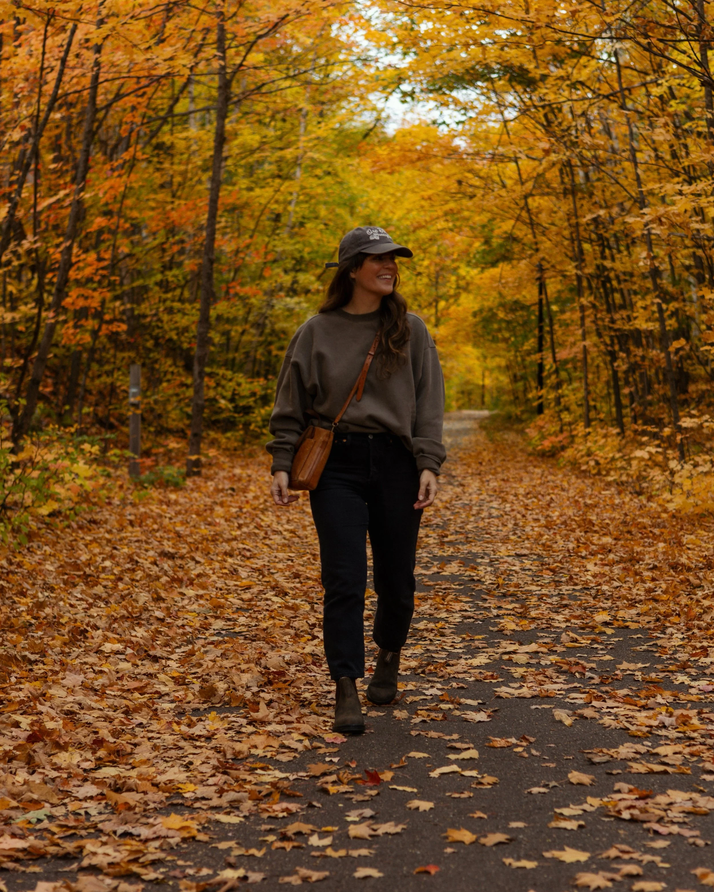 Exploring old mining grounds in peak autumn 🍂🍁