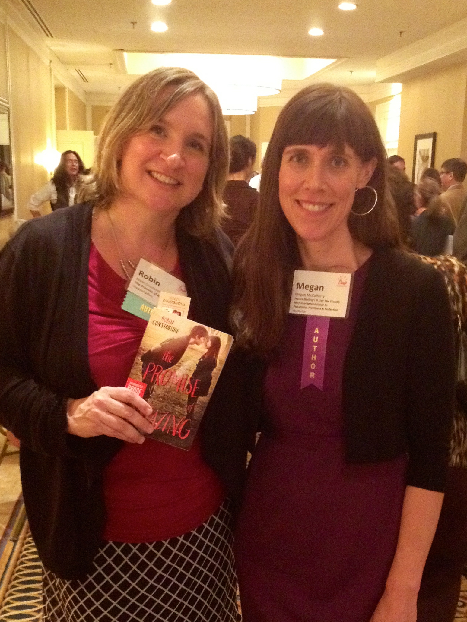 Me and the amazing Megan McCafferty at NAIBA 2013