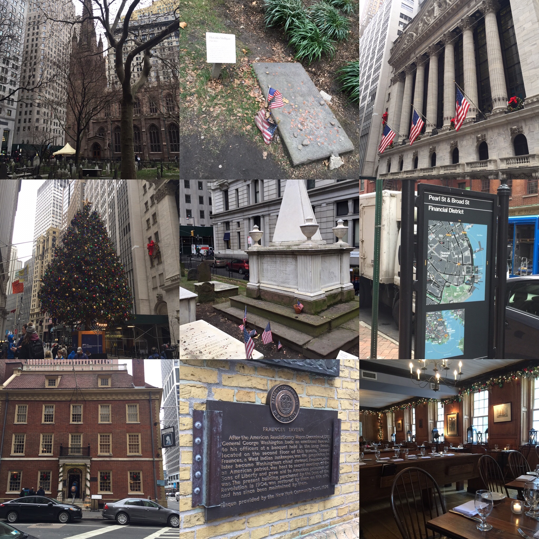 Had so much fun exploring Hamilton's lower Manhattan! The hot cider at Fraunce's Tavern was AMAZING on a freezing winter's day!