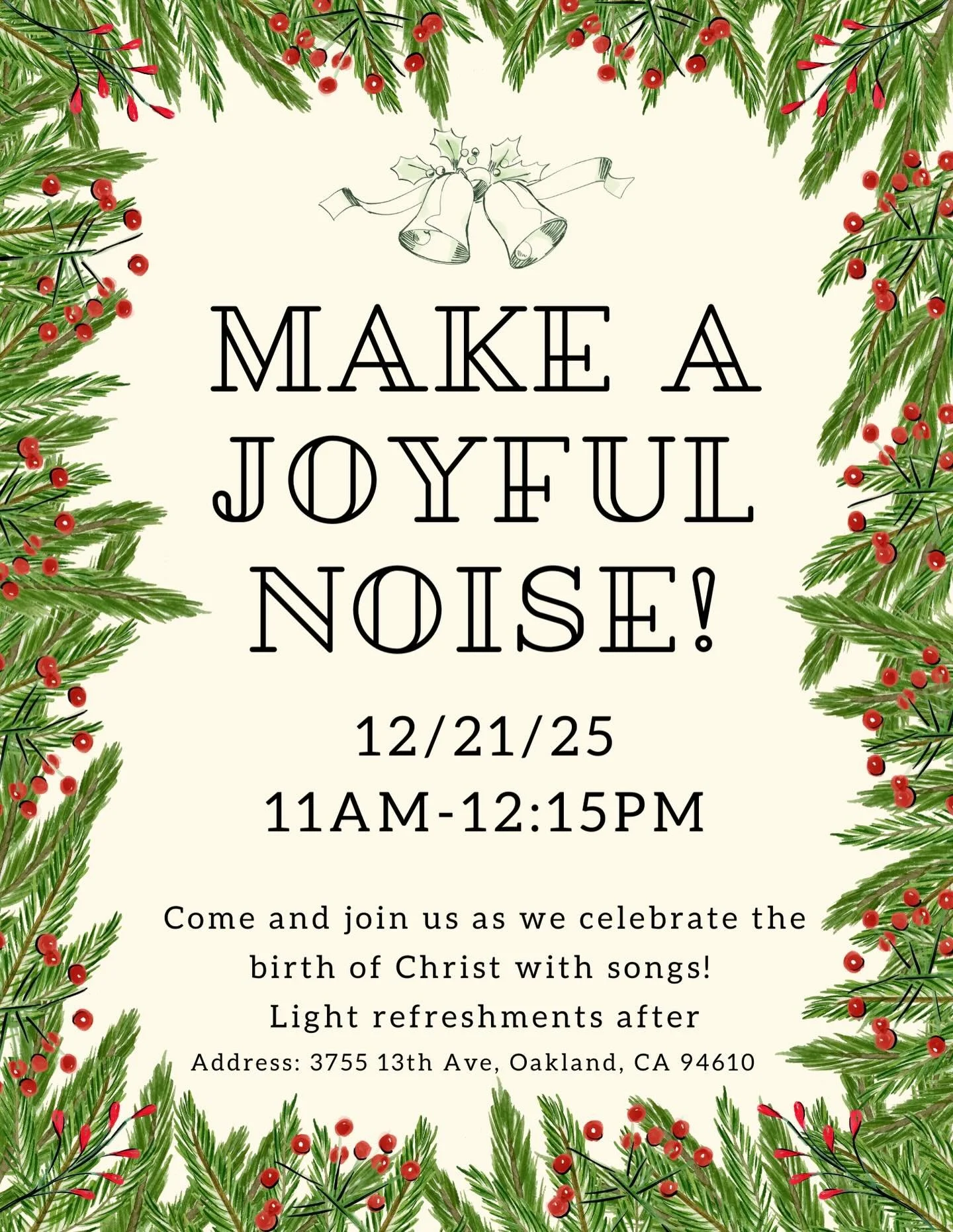 Join us this Sunday for our Christmas celebration!