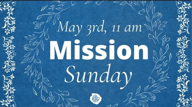 Join us this Sunday to hear about missions&mdash; how we can support our fellow missionaries and what it means to live out the Great Commission in our lives!