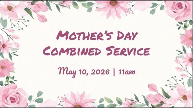 Bring your mom! Celebrate Mother&rsquo;s Day with us this Sunday! 💐