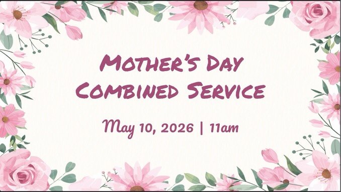 Bring your mom! Celebrate Mother&rsquo;s Day with us this Sunday! 💐