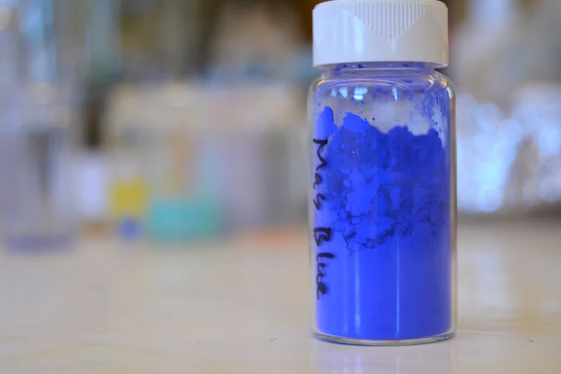 fig. 1. m as blue . subramanian lab, oregon state university. madelaine corbin. june 2015.