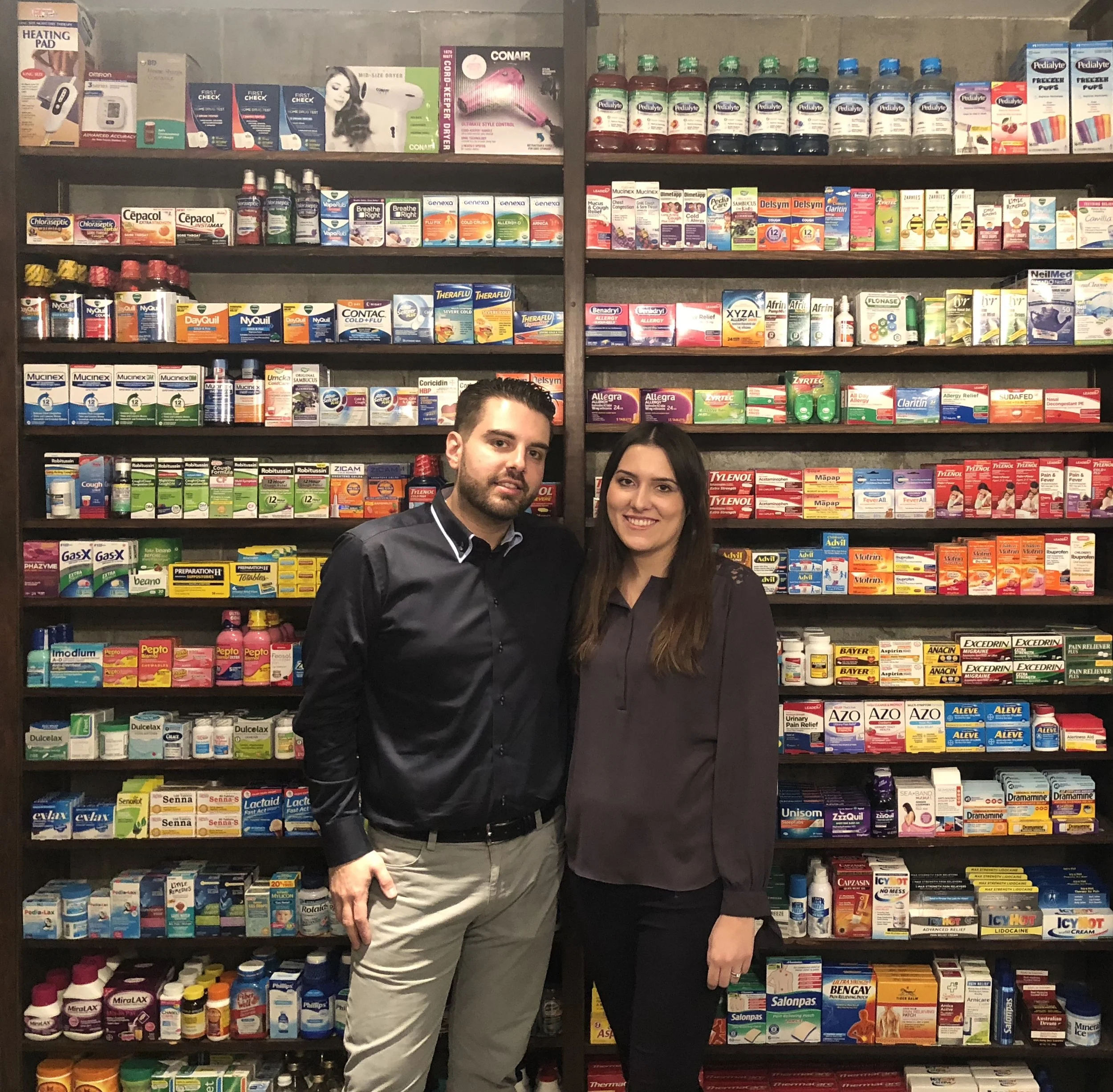 Pictured above are our star pharmacists Demetrios Papanakios, and Ewelina Kalinowska. They are both extremely friendly, knowledgeable, and always go out of their way for the healthcare of their patients.