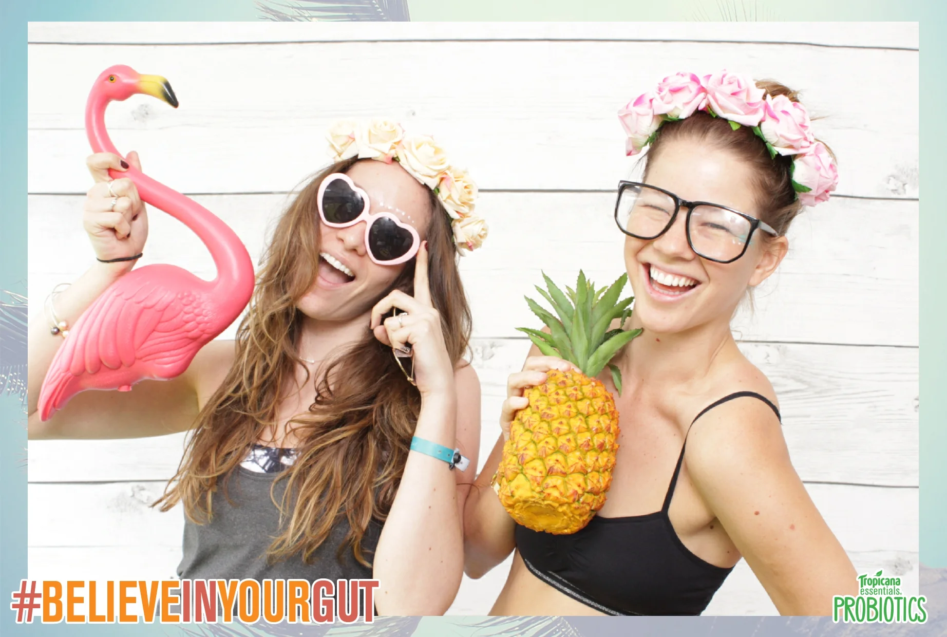 Tropicana Probiotics at Wanderlust Photobooth