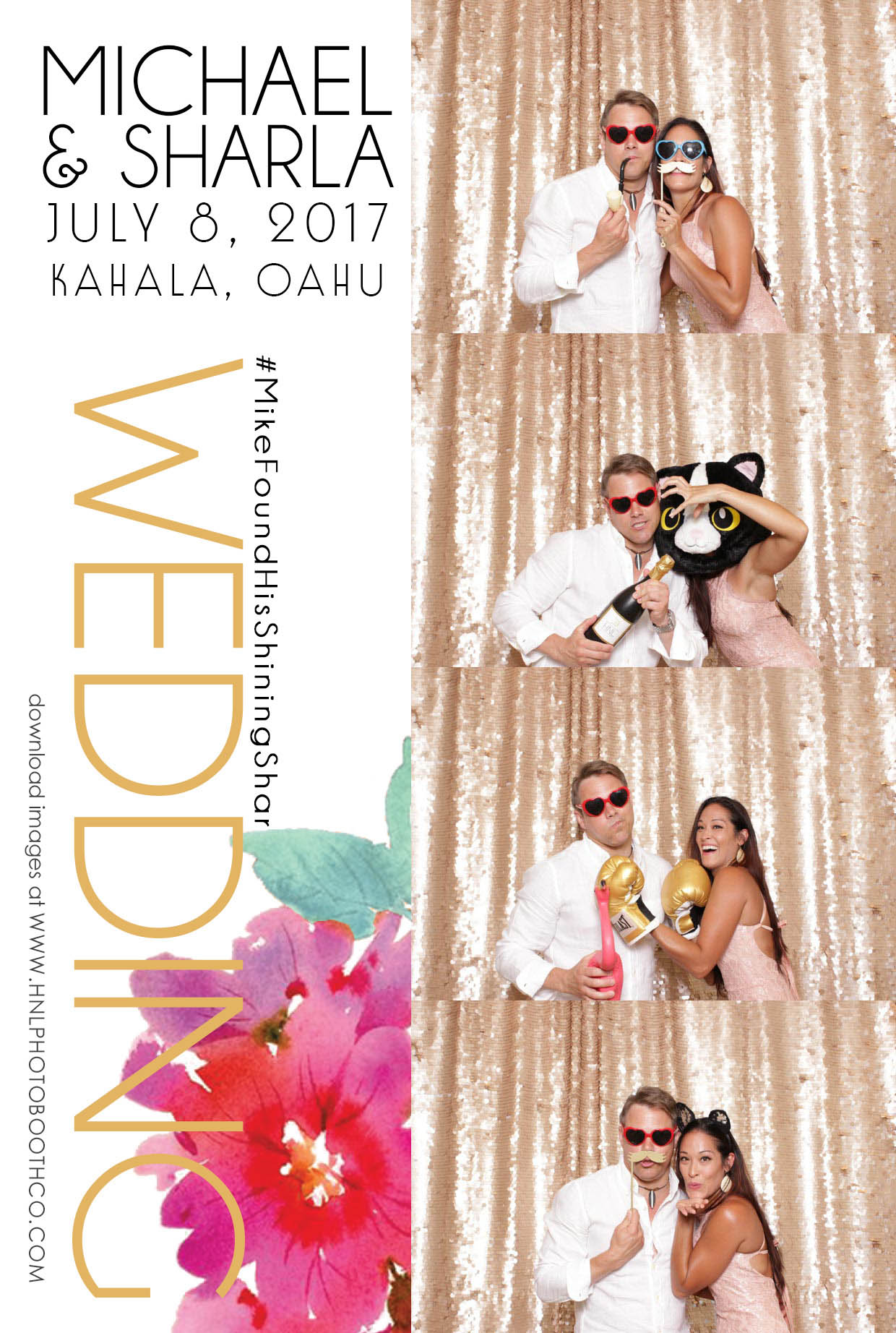 Sharla and Michael Wedding Maile Ballroom and Foyer Kahala Hotel and Resort Oahu Hawaii Photo Booth-6.jpg