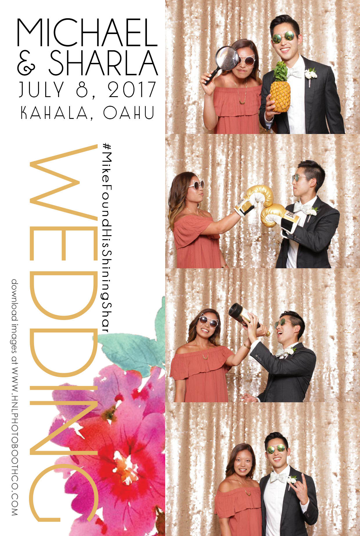 Sharla and Michael Wedding Maile Ballroom and Foyer Kahala Hotel and Resort Oahu Hawaii Photo Booth-11.jpg