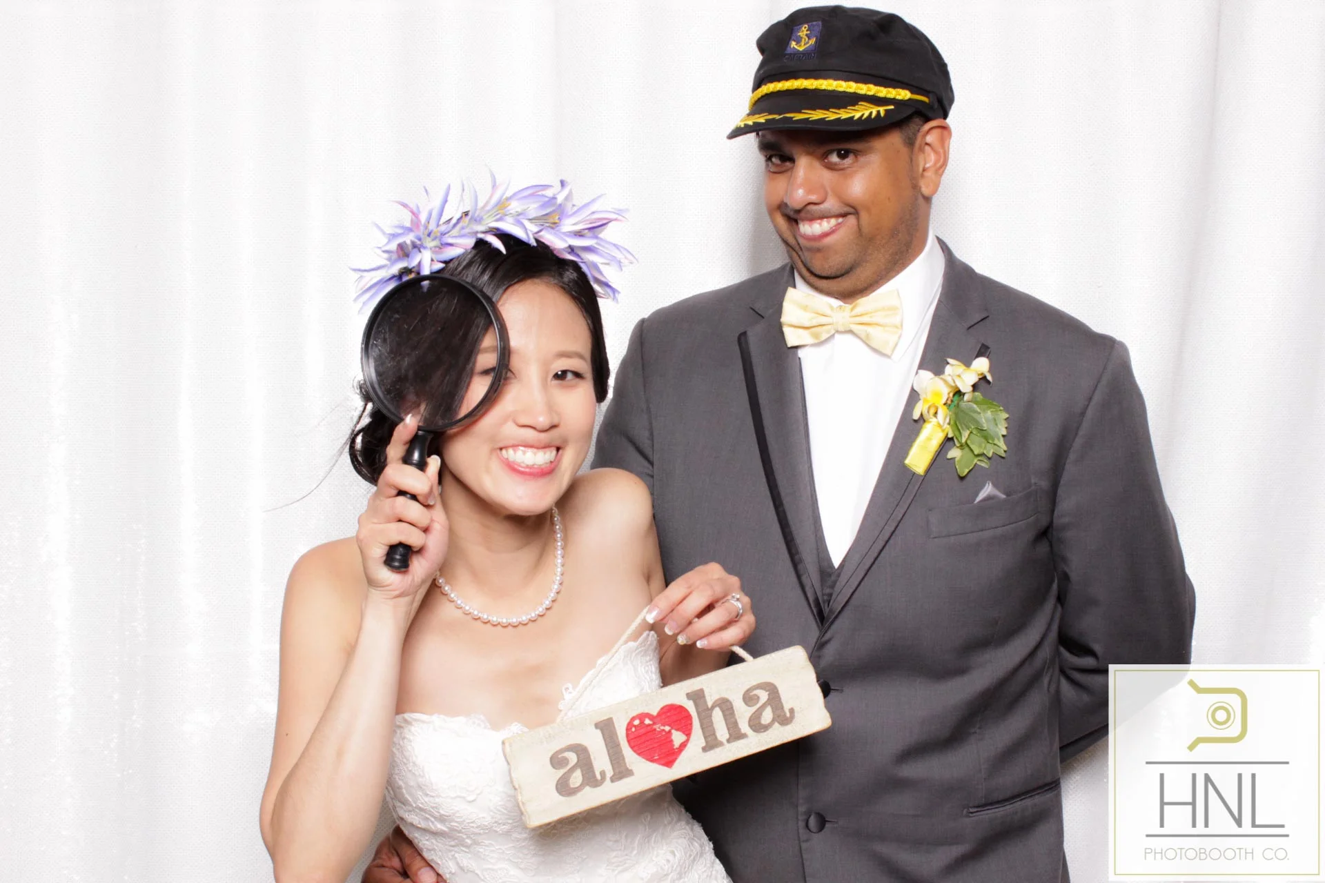 Angela + Evelio Wedding Photobooth