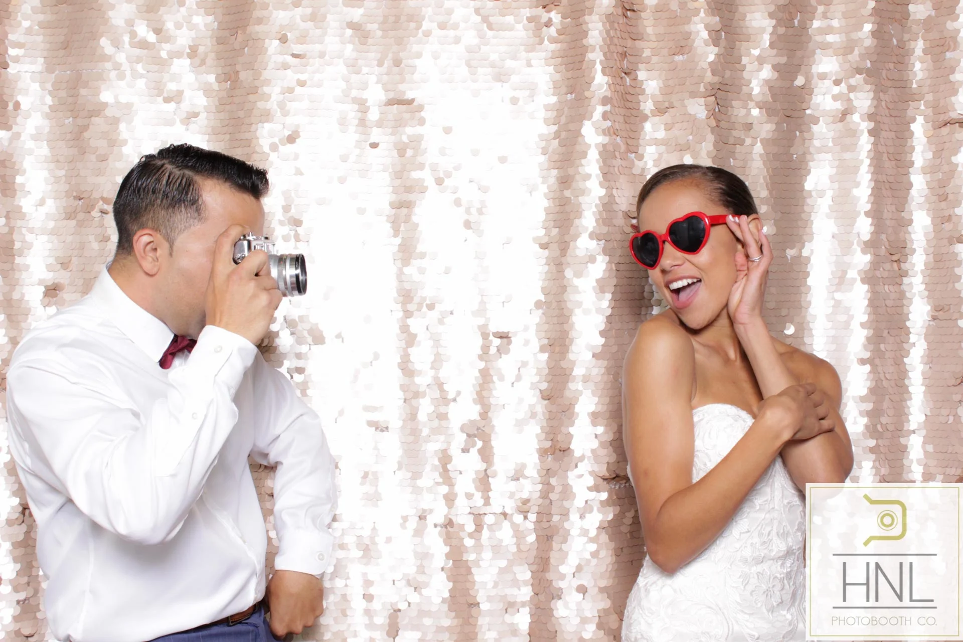 Kuinise + Matalasi Wedding Photobooth