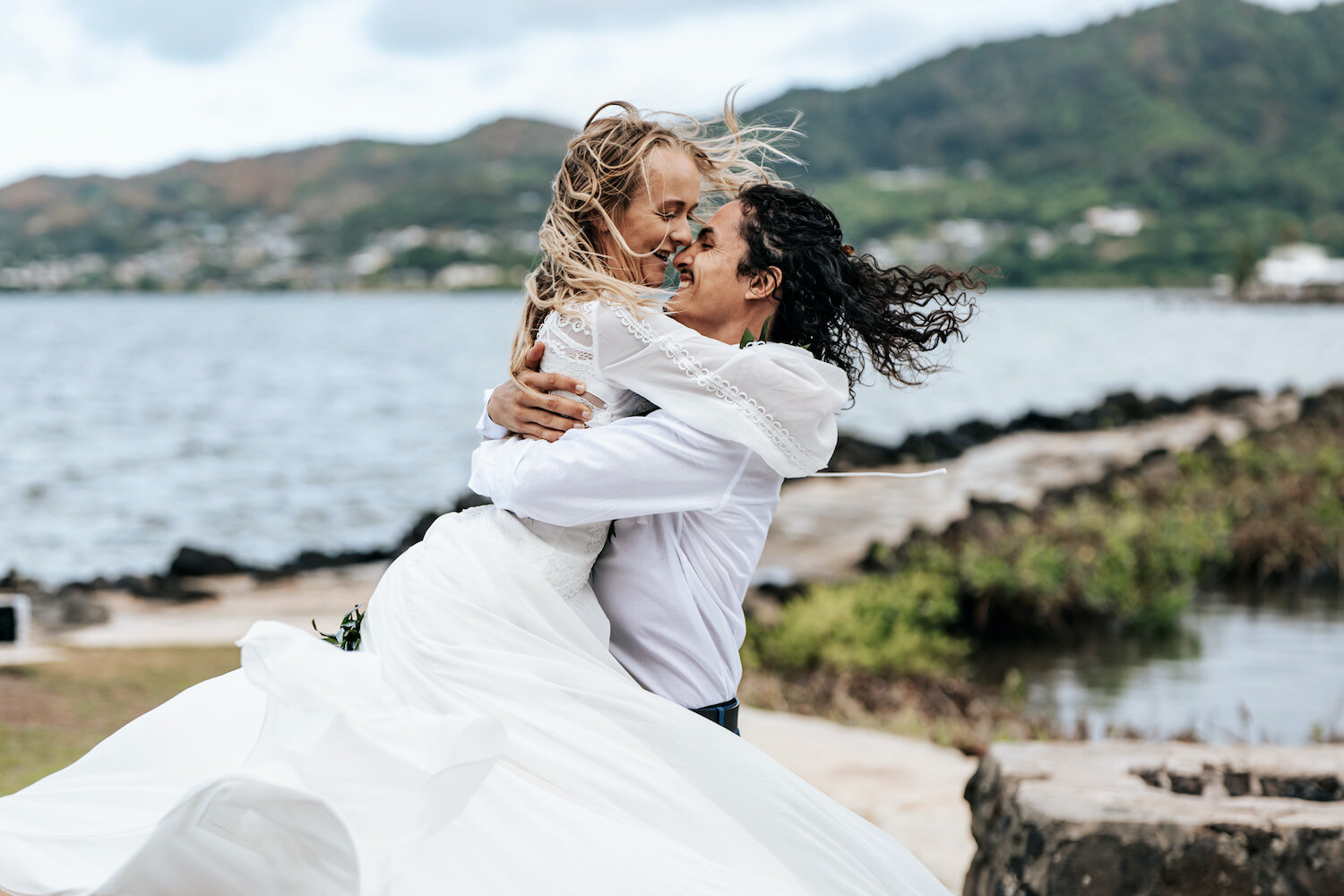 Engagement Wedding Photography in Kaneohe Bay Honolulu Oahu (Copy)