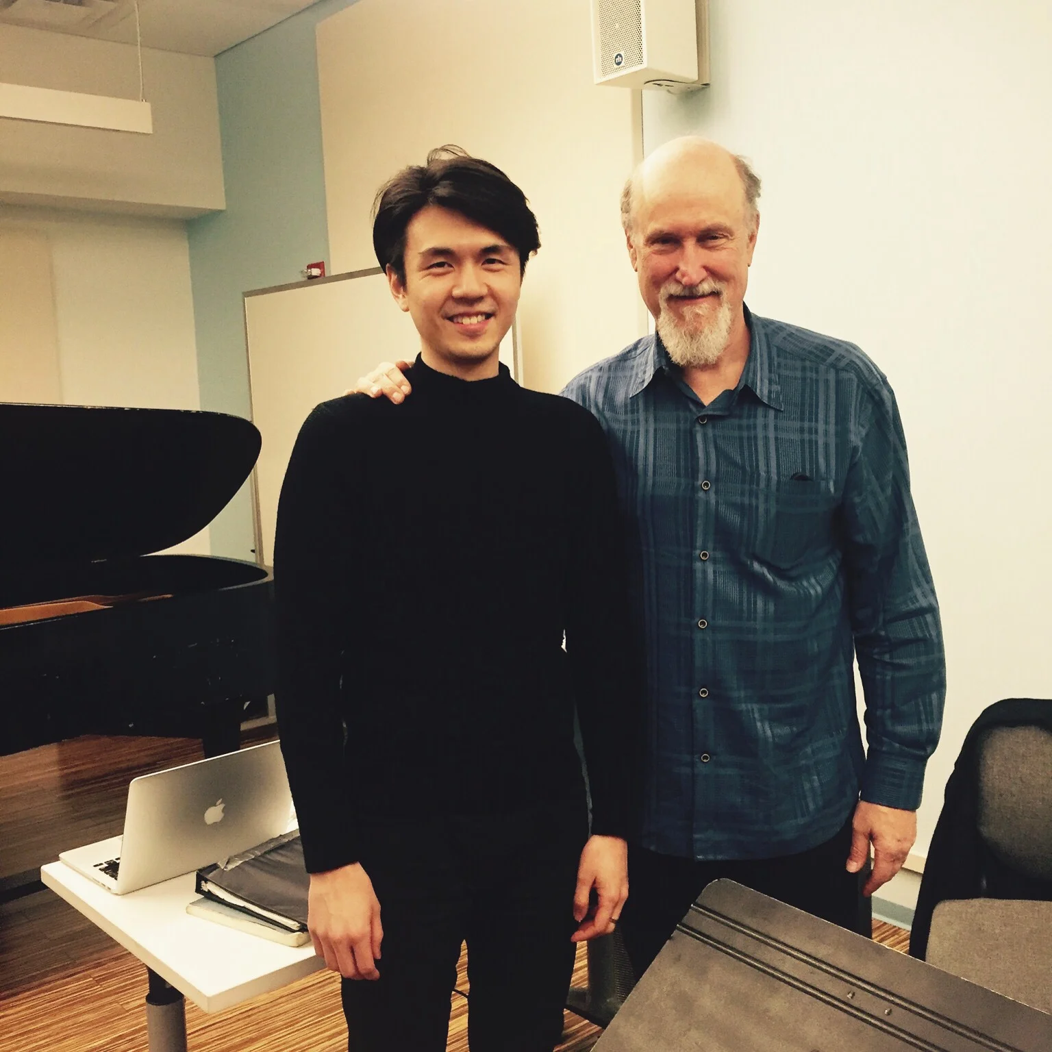 Francis Hon with John Scofield