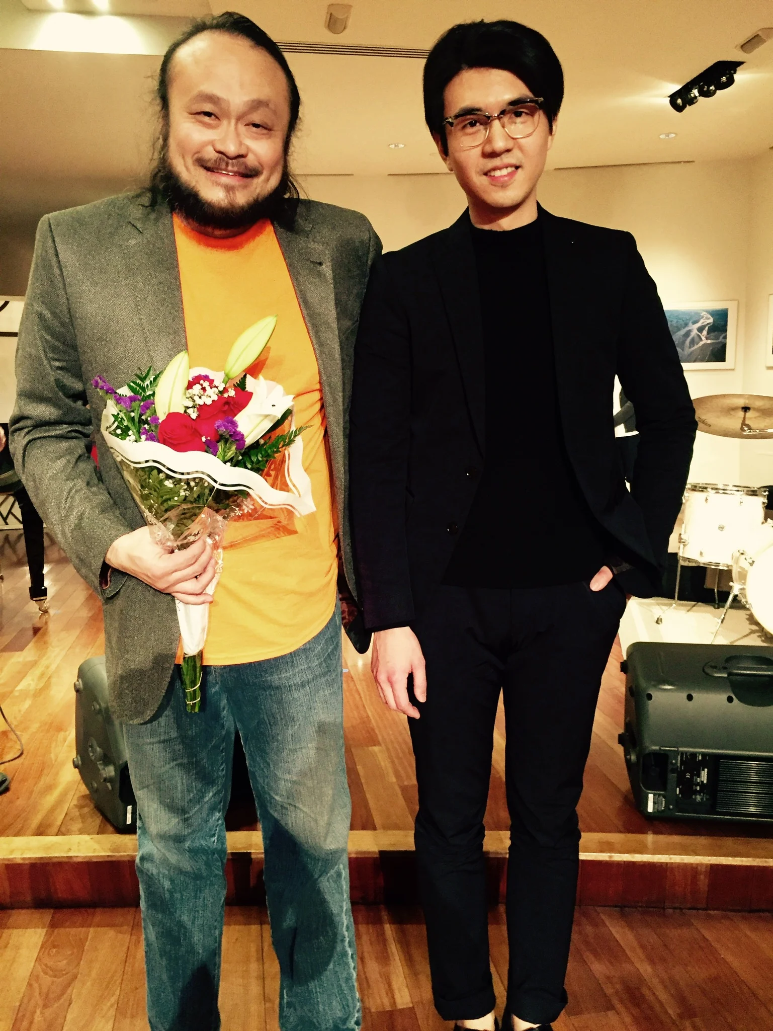 Francis Hon 與謝宇威老師