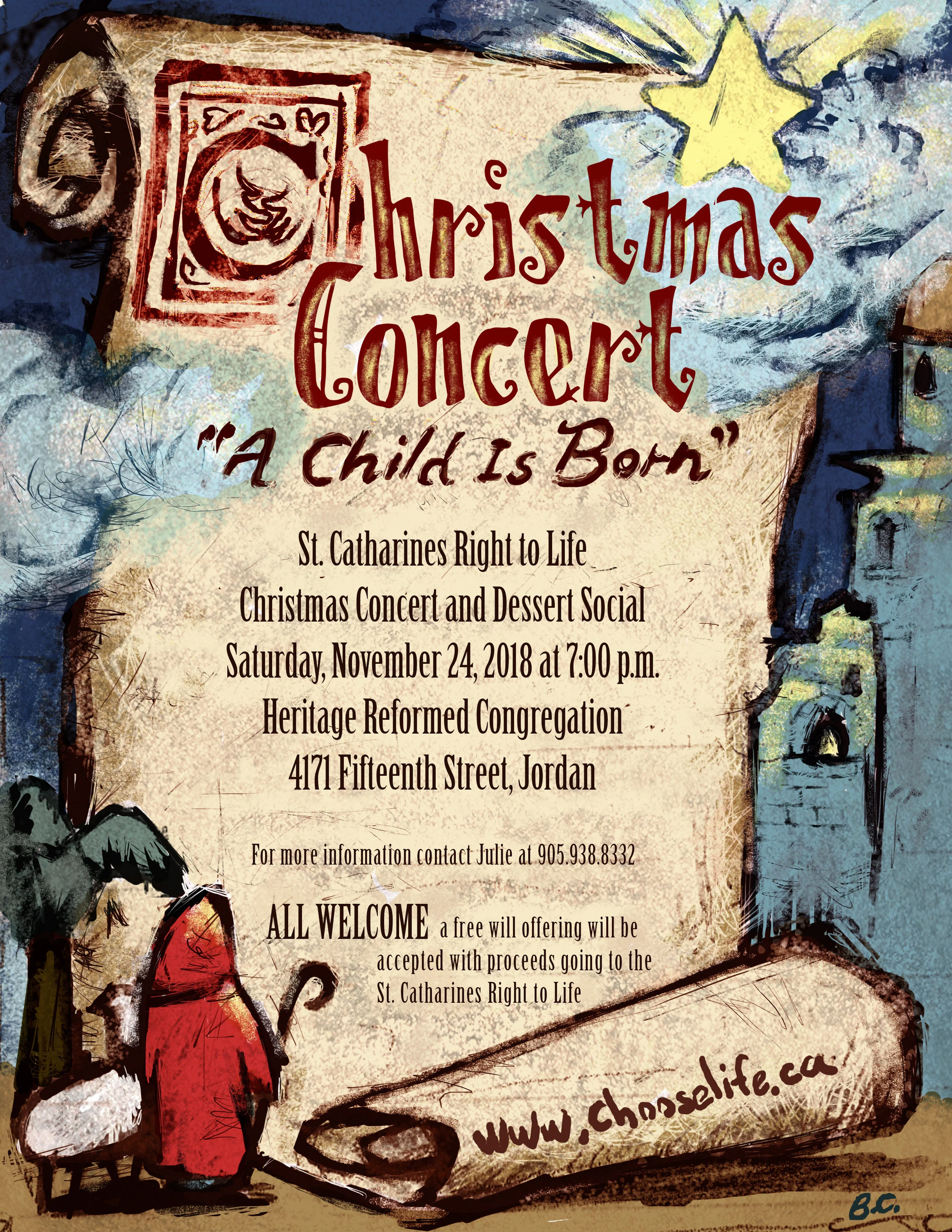 St. Catharines Right to Life Christmas Concert