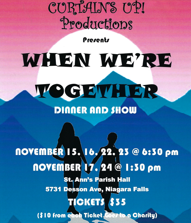 Dinner-Show Fundraiser for Local Charities
