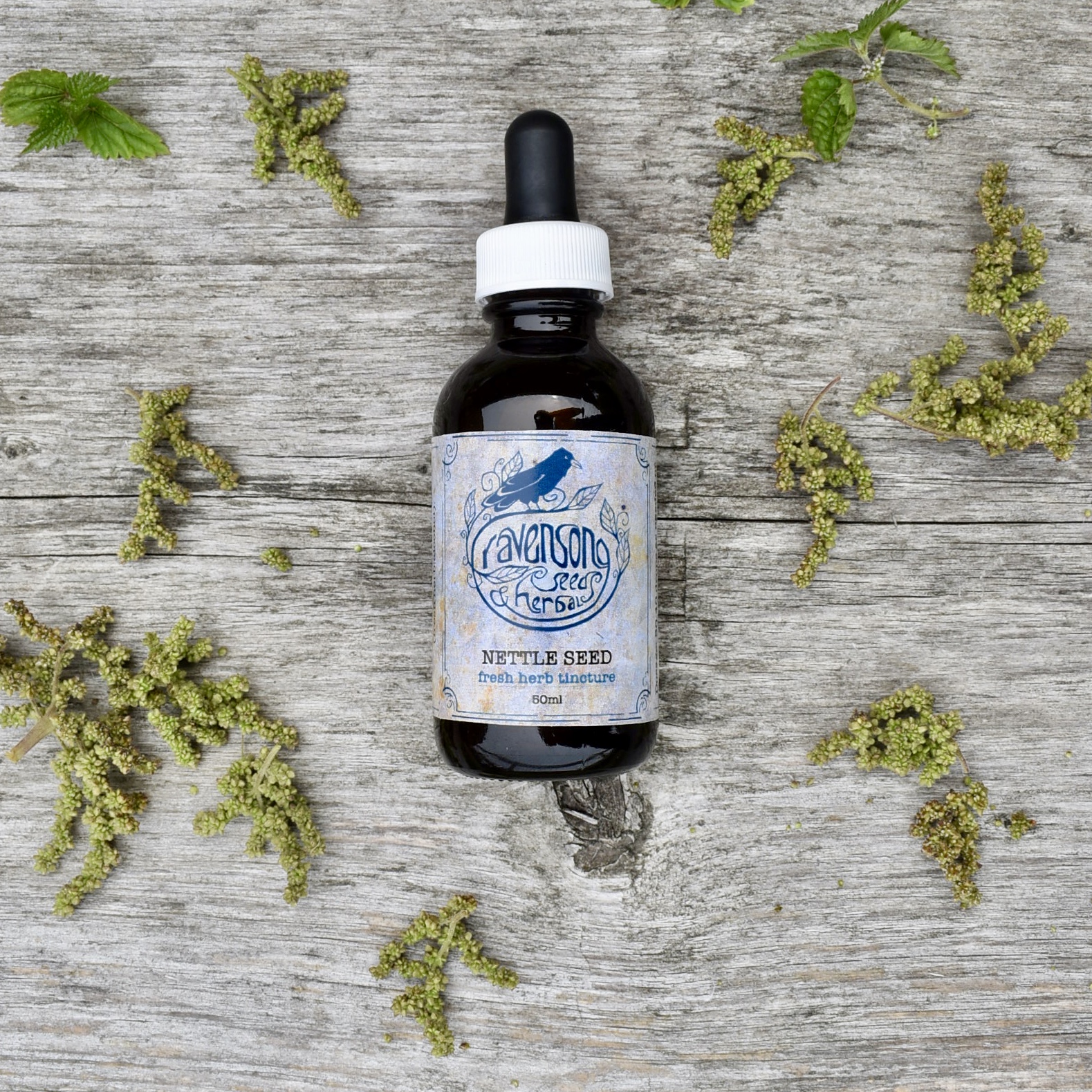 We have a fresh batches of Nettle Seed Tincture available in 50ml-500ml sizes our online shop.
