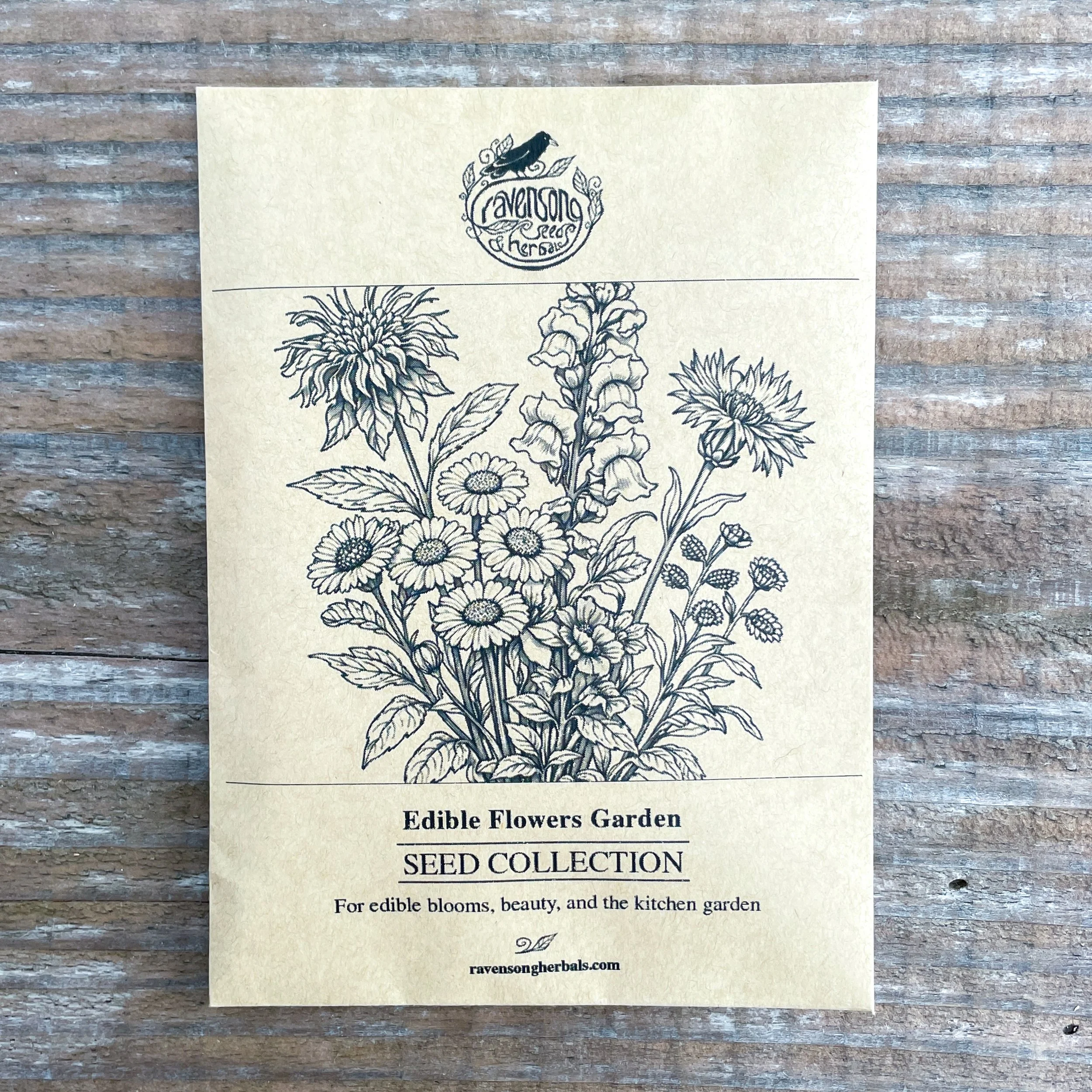Edible Flowers Garden Seed Collection