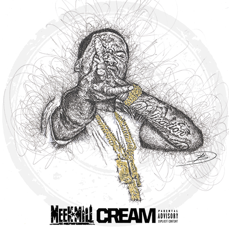 Meek Mills-Ice Cream Mixtape cover