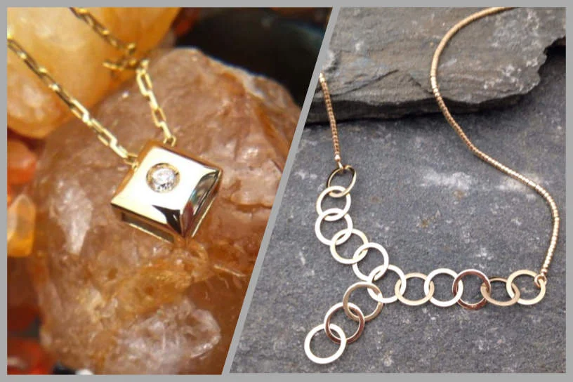 collares y colgantes