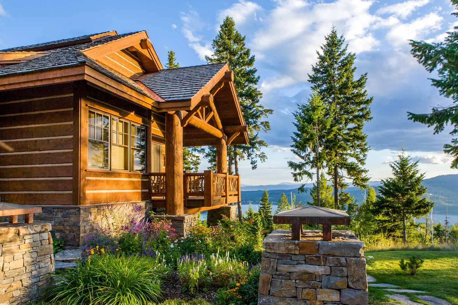 Log Cabin Exterior