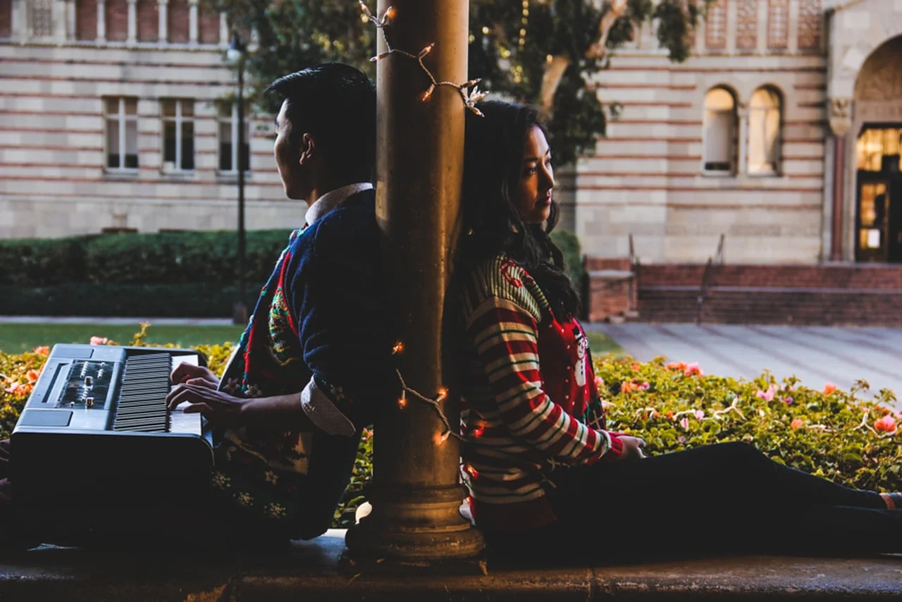 "All I Want for Christmas Is You" - Samantha Shen & Will Tomita