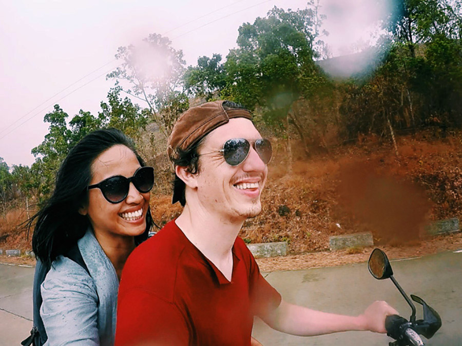 500 pesos for a moto, and we’re off to the rural part of Coron. Had to bike under burning sun and pounding rain in the span of one hour.
