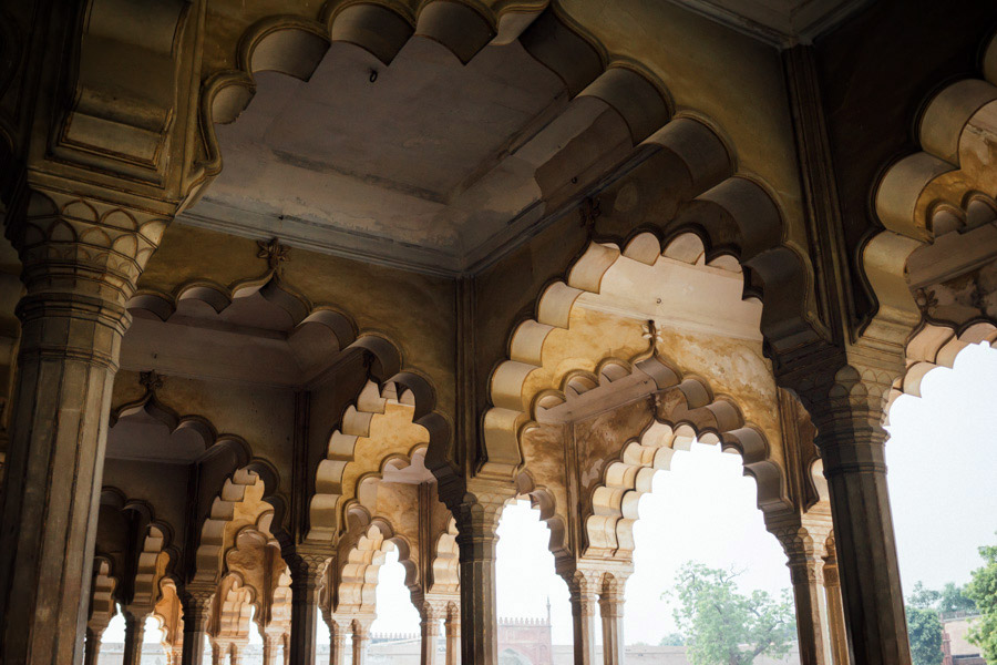  Agra Fort details. 