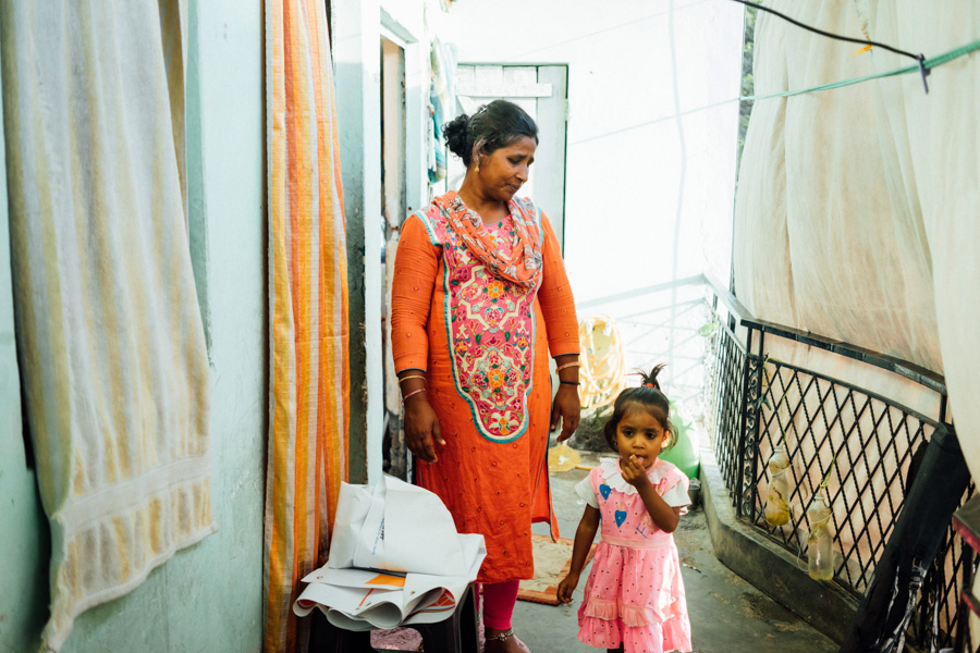 Madelene Farin for Worldreader , in Delhi, India.