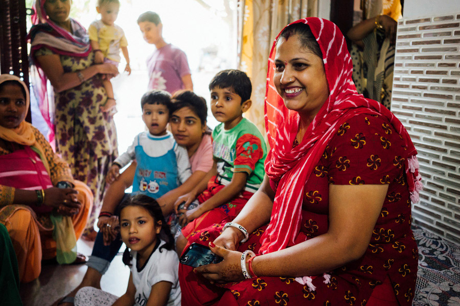 Madelene Farin for Worldreader , in Delhi, India.