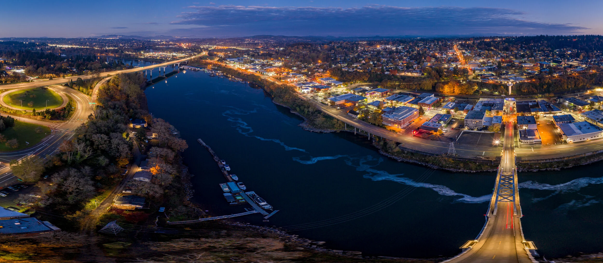 Oregon City panorama