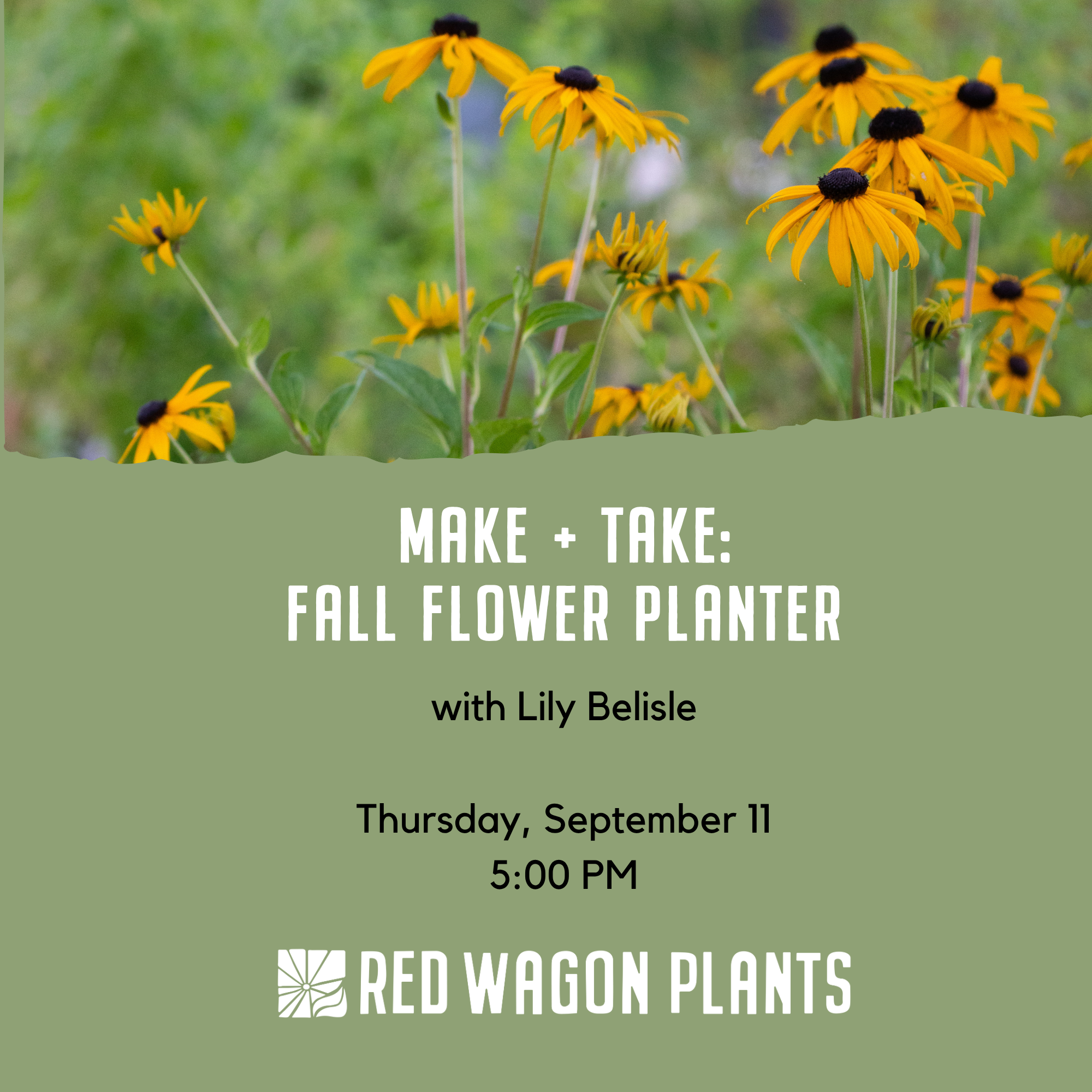 Make + Take: Fall Flower Planter