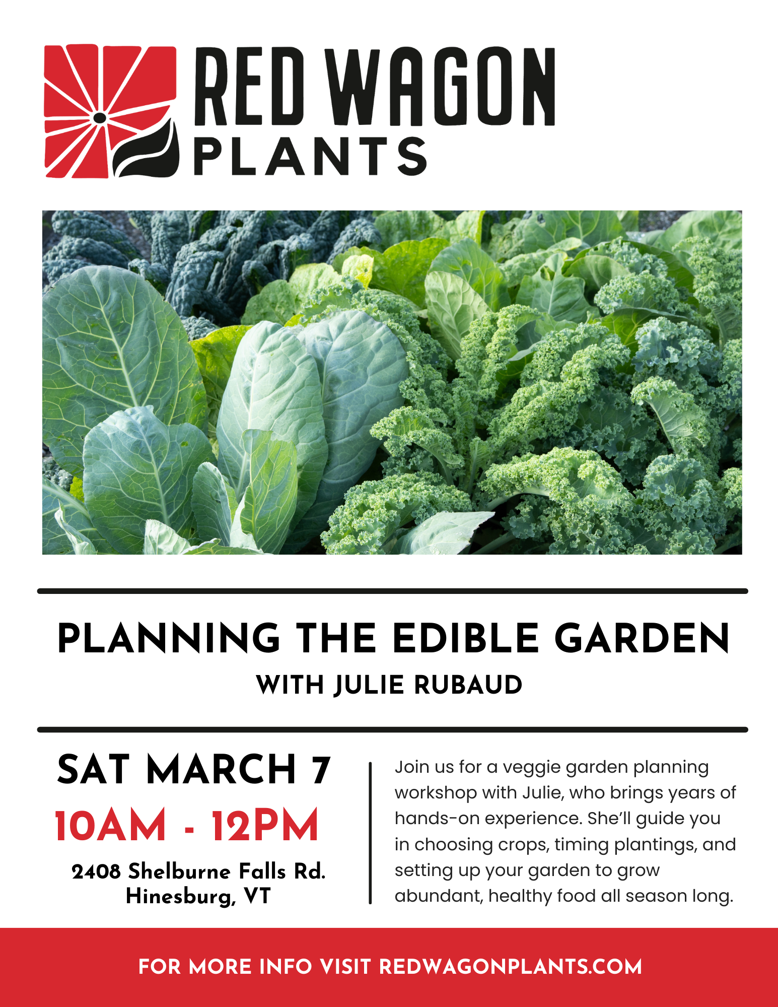 Planning the Edible Garden with Julie Rubau