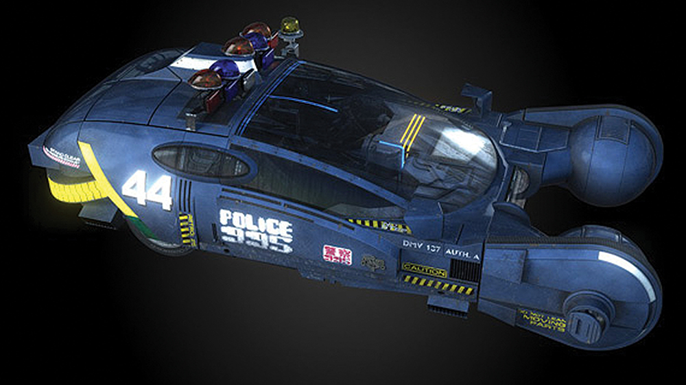 Police Spinner from Blade Runner