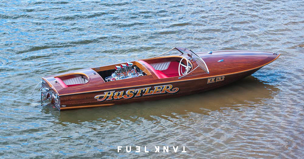 Hydro Hot Rod: Hustler Vintage Race Boat — Fuel Tank