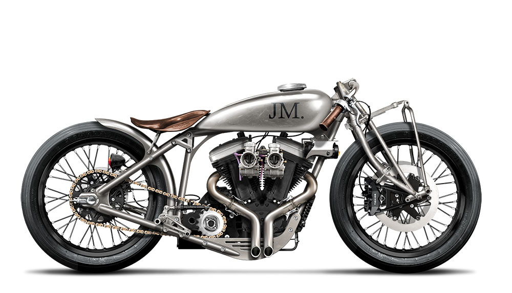 Art of Drive: Holographic Hammer Custom Motorcycle Design — Fuel Tank