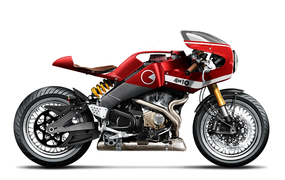 Art of Drive Holographic Hammer Custom Motorcycle Design — Fuel Tank