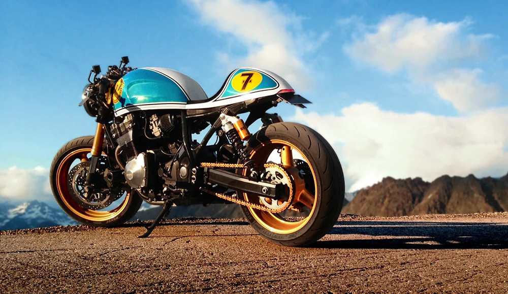 Art of Drive Holographic Hammer Custom Motorcycle Design — Fuel Tank