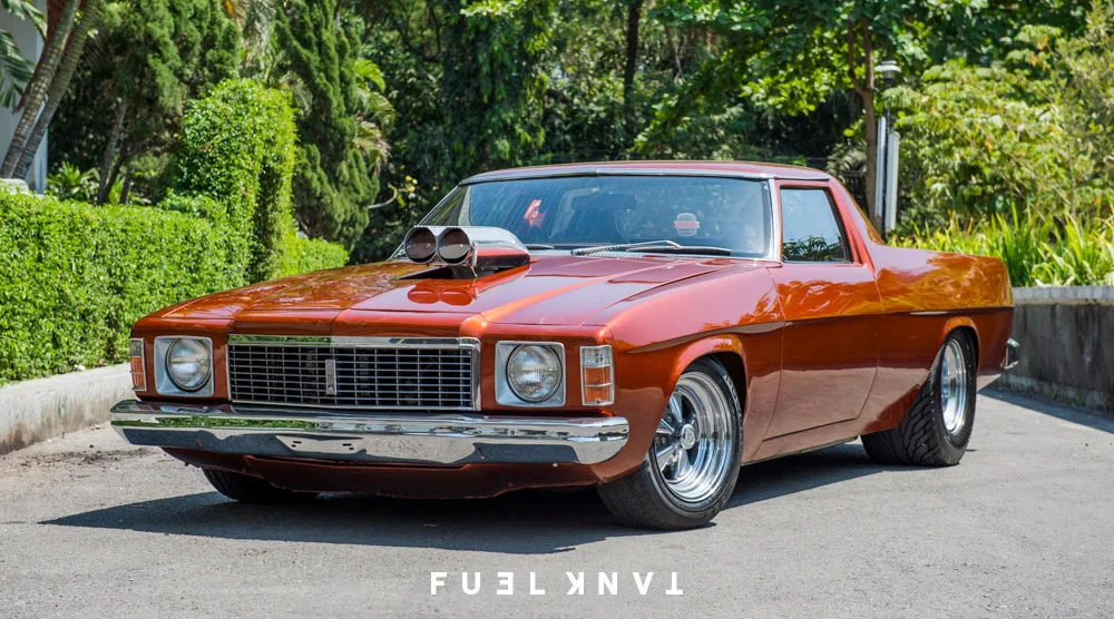 Custom Kingswood: Chopped & Tubbed 1975 Holden HJ Ute