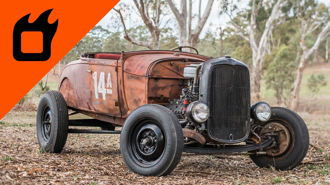 Fuel Tank TV Ross' 1929 Ford Roadster Hot Rod — Fuel Tank
