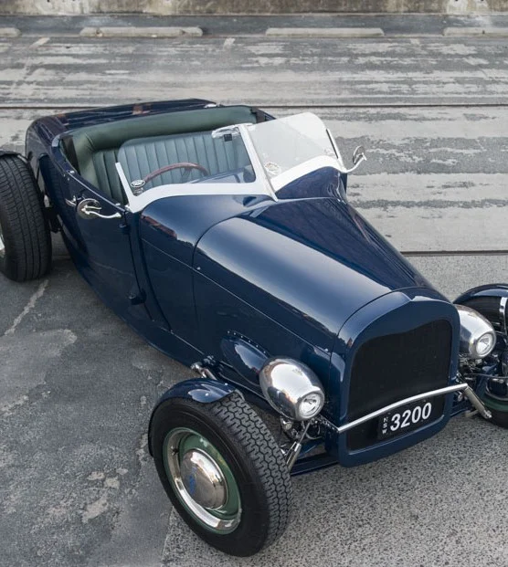 True Blue | George Kotevich's Ford Model A Roadster Hot Rod
