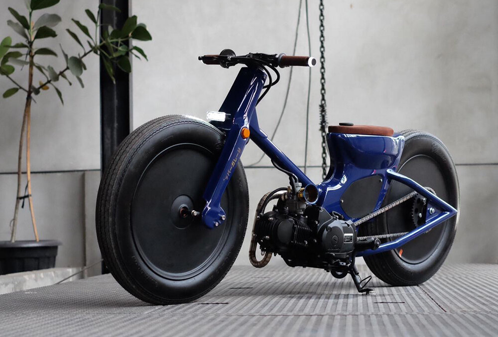 Honda cub on sale bobber