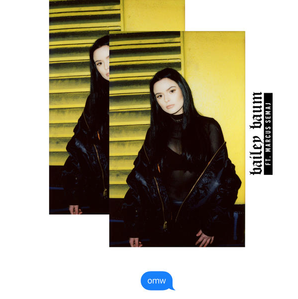 Bailey Baum "OMW" single cover