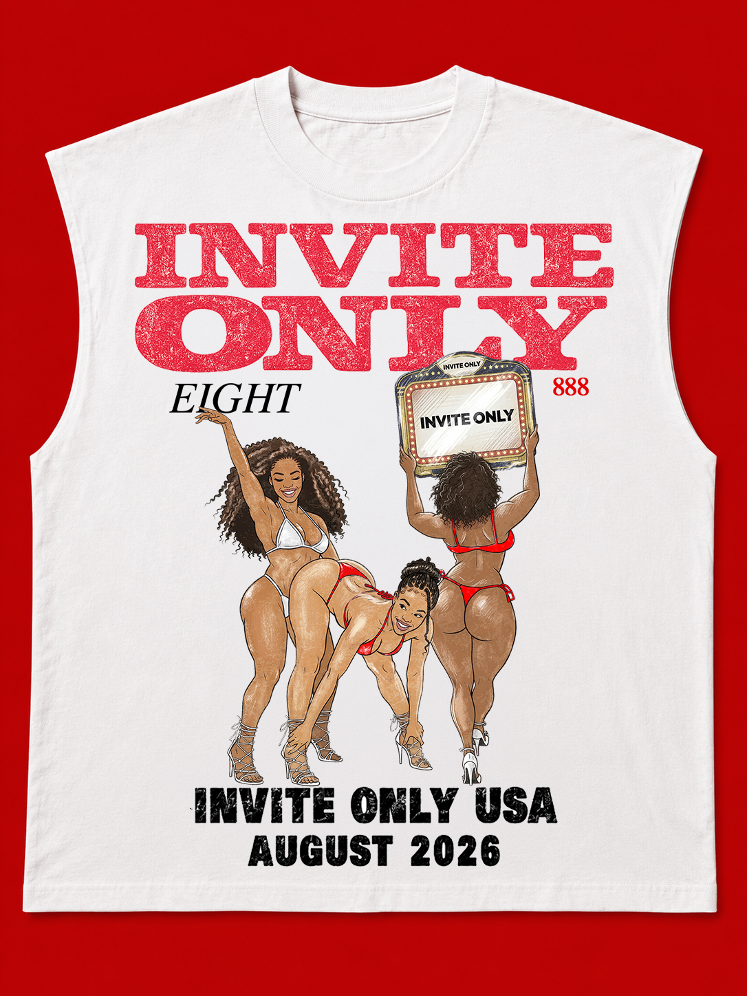 INVITE ONLY 8 TEE