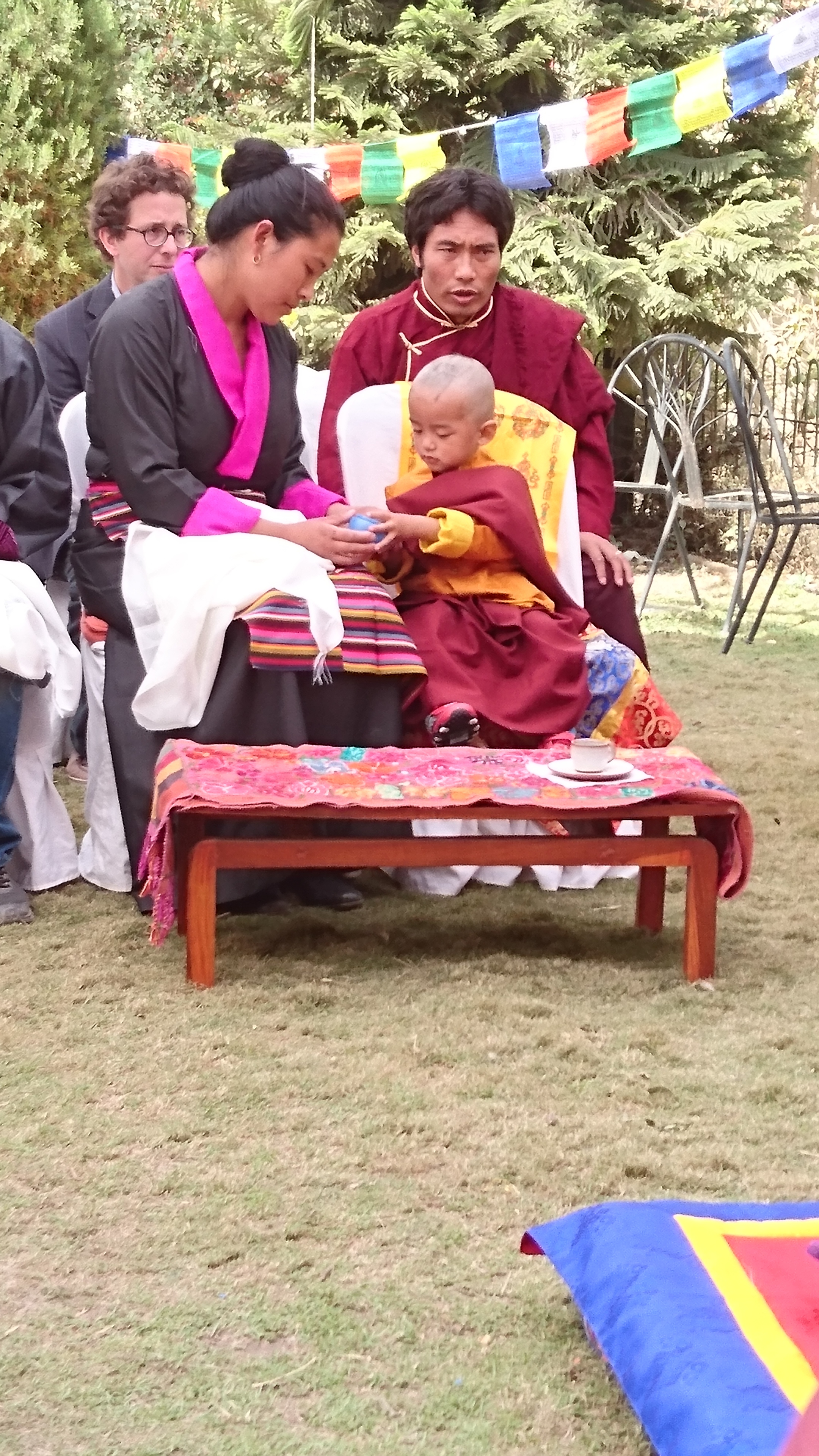 Mladi Tulku z mamo
