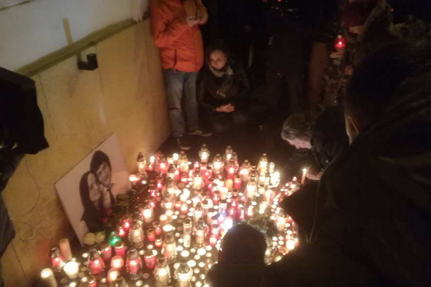 Brutalno umorjeni slovaški novinar in zaročenka